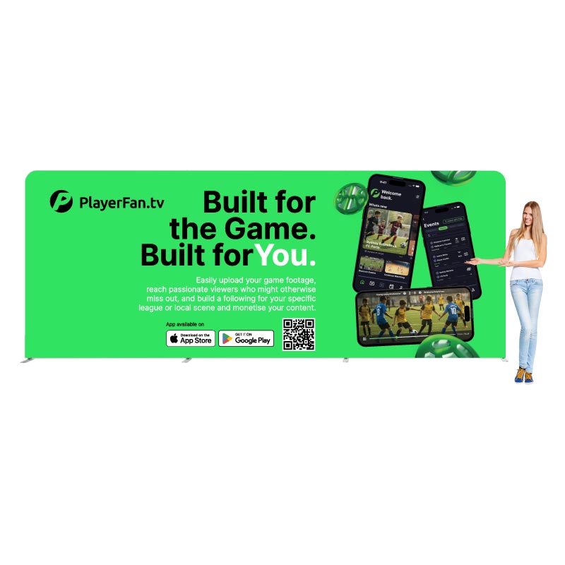 Stretch Fabric Media Walls