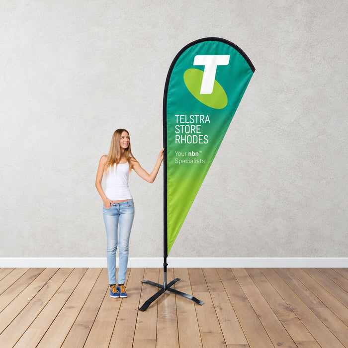Teardrop Banner Flag - Australian Owned