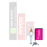 Rectangle Banner Flags