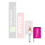 Rectangle Banner Flags
