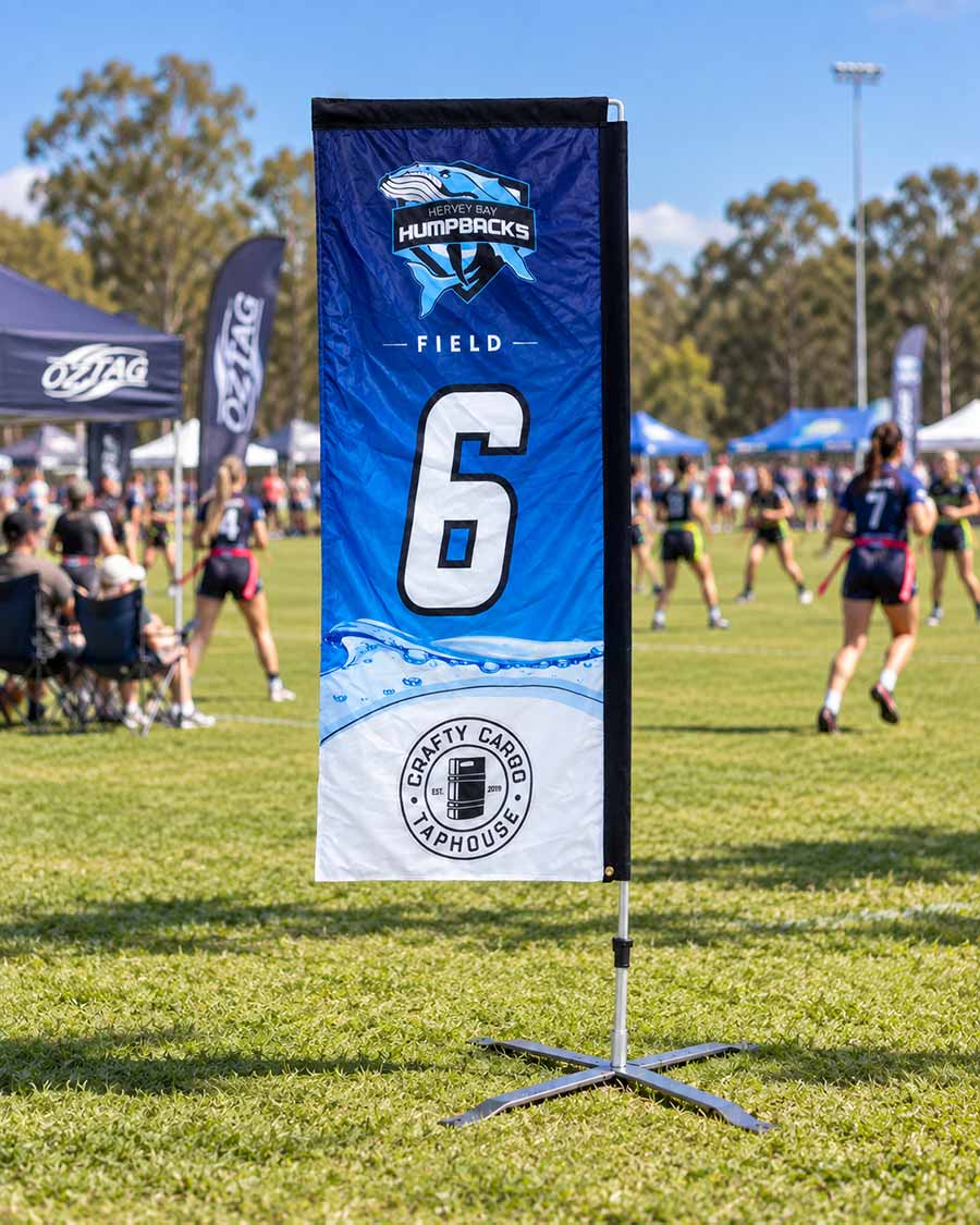 Rectangle Banner Flags