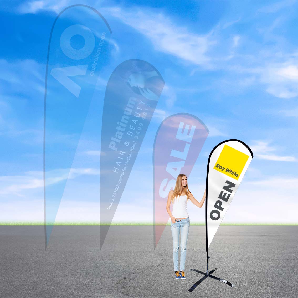 Teardrop Banner Flags-zoom-5