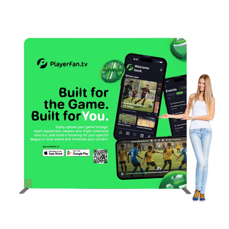 Stretch Fabric Media Walls